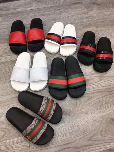 men's fake gucci slides|the real gucci slides.